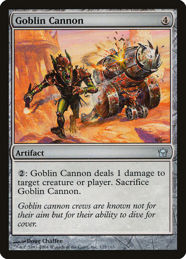 Goblin Cannon - Magic: The Gathering