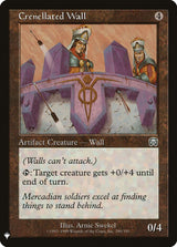 Crenellated Wall - Magic: The Gathering