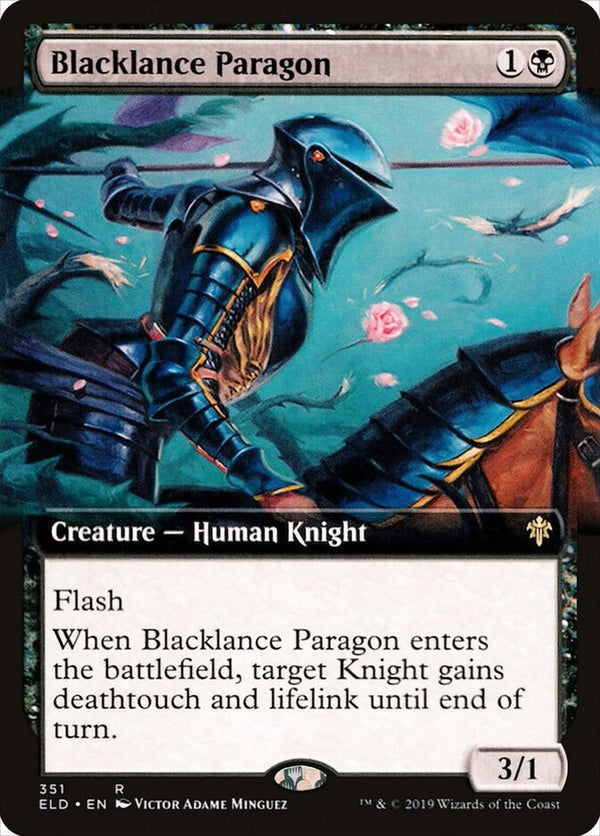 Blacklance Paragon (Extended Art) - Magic: The Gathering