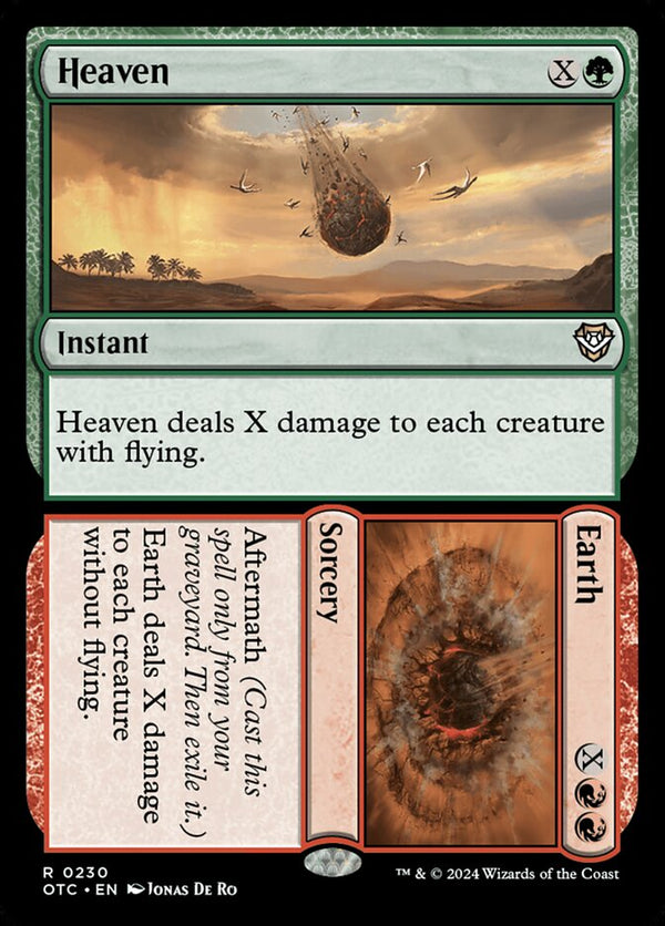 Heaven // Earth - Magic: The Gathering