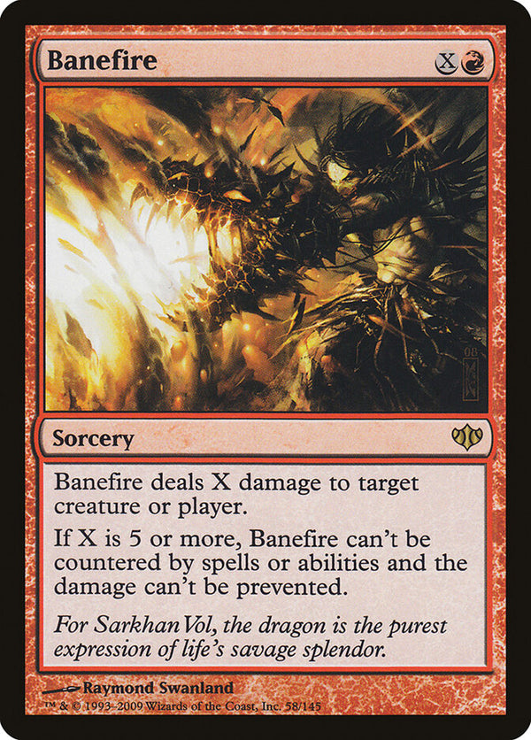 Banefire - Magic: The Gathering