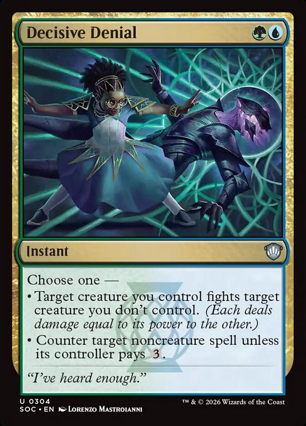 Decisive Denial - Magic: The Gathering
