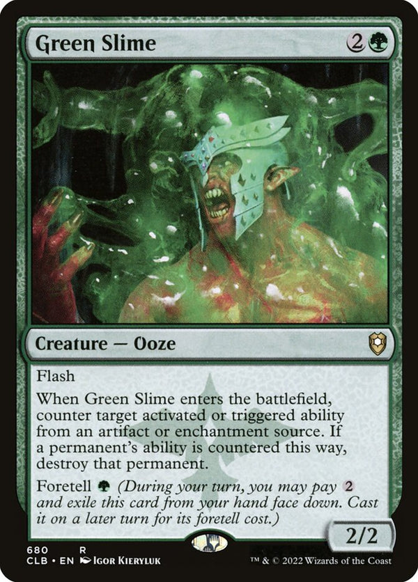 Green Slime - Magic: The Gathering