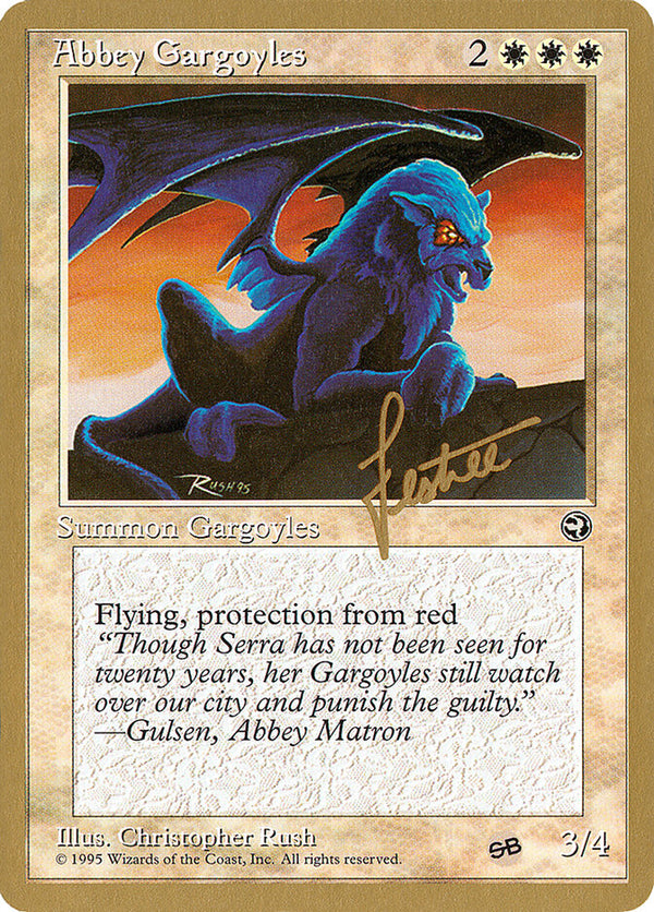 Abbey Gargoyles - 1996 Bertrand Lestree (HML) (SB) - Magic: The Gathering