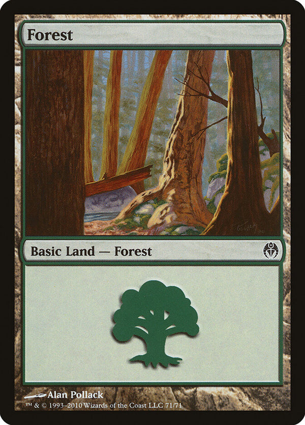 Forest (71) - Magic: The Gathering