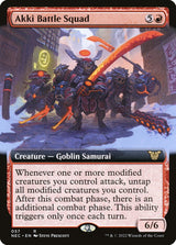 Akki Battle Squad (Extended Art) - Magic: The Gathering
