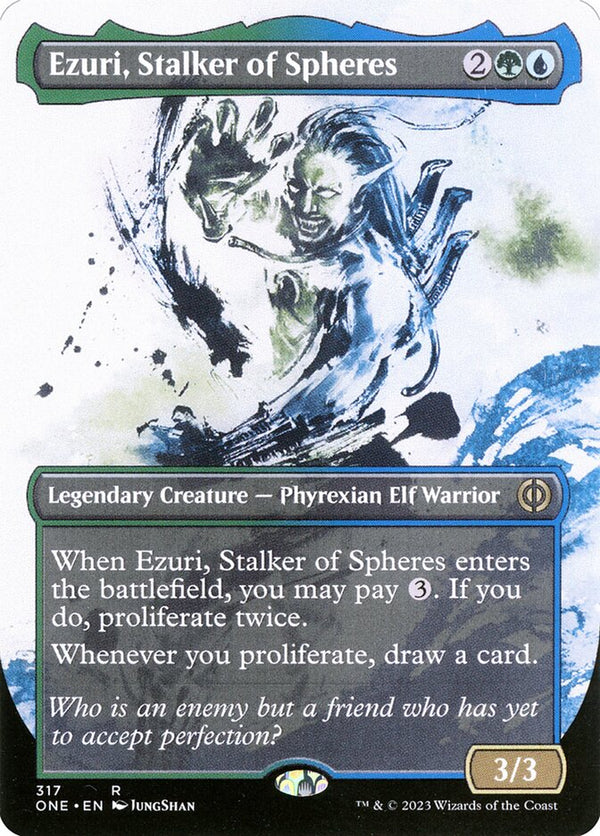 Ezuri, Stalker of Spheres (Showcase) - Magic: The Gathering