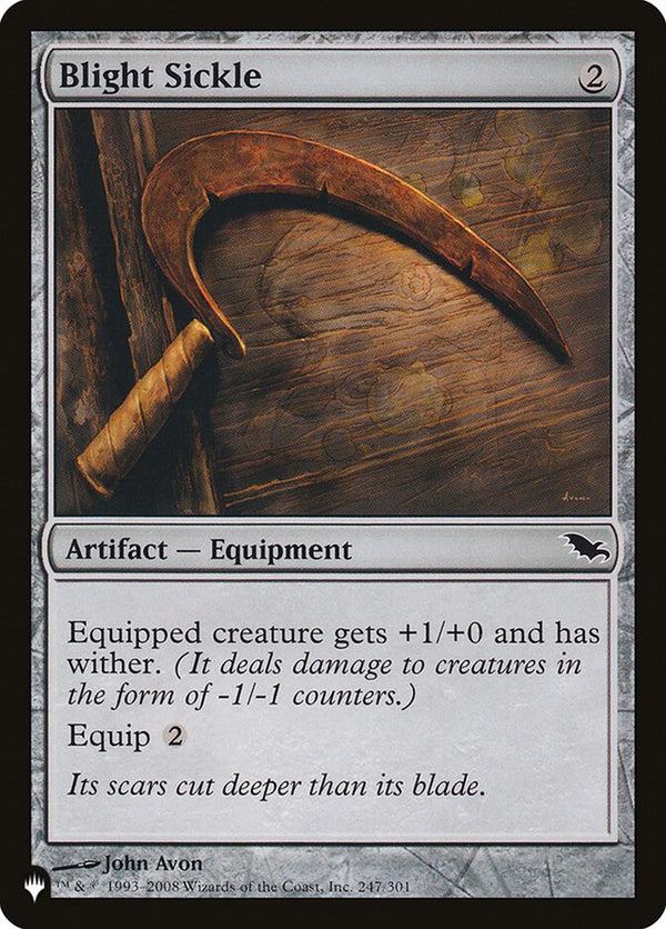 Blight Sickle - Magic: The Gathering