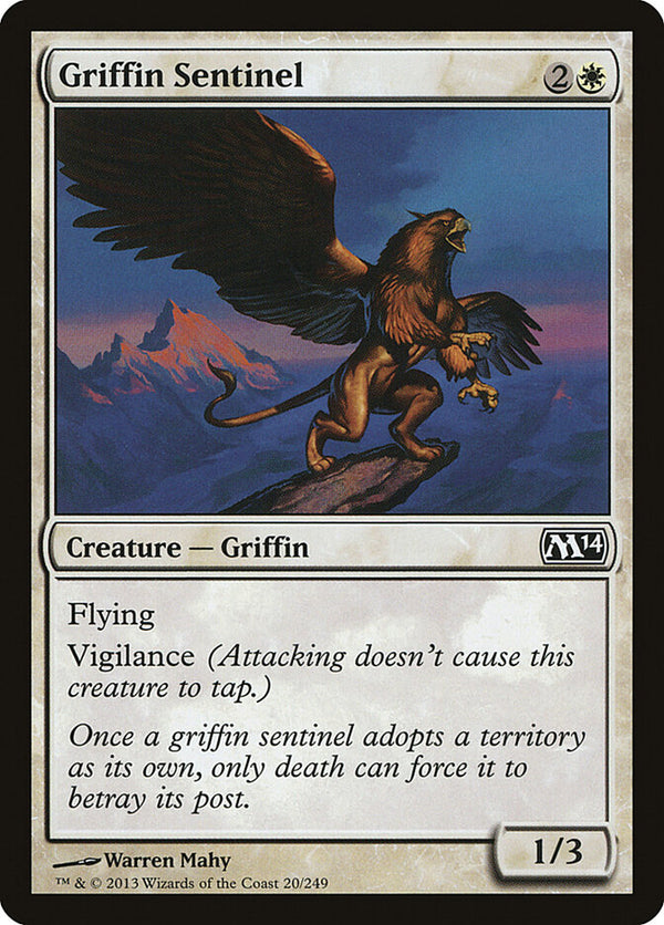 Griffin Sentinel - Magic: The Gathering