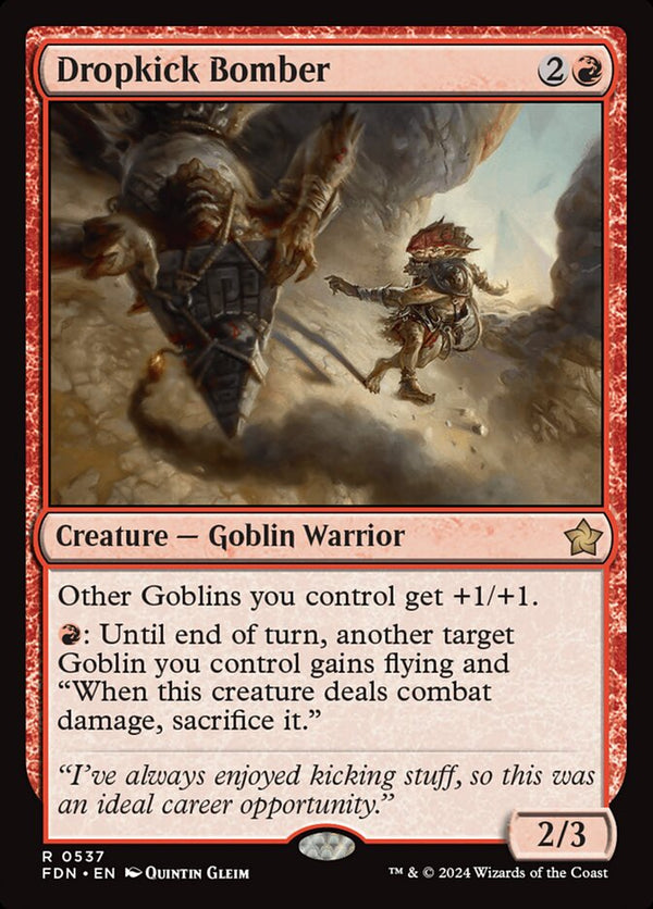 Dropkick Bomber - Magic: The Gathering