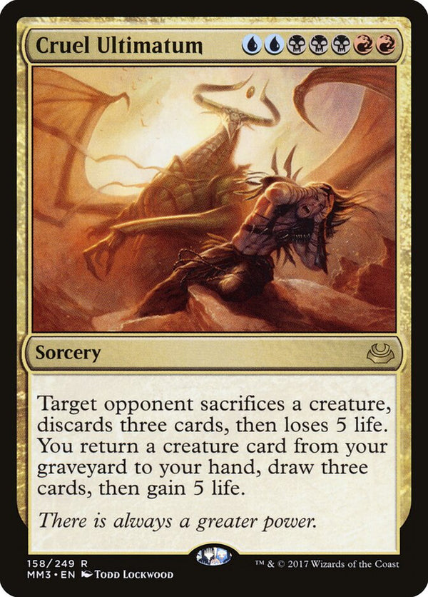 Cruel Ultimatum - Magic: The Gathering