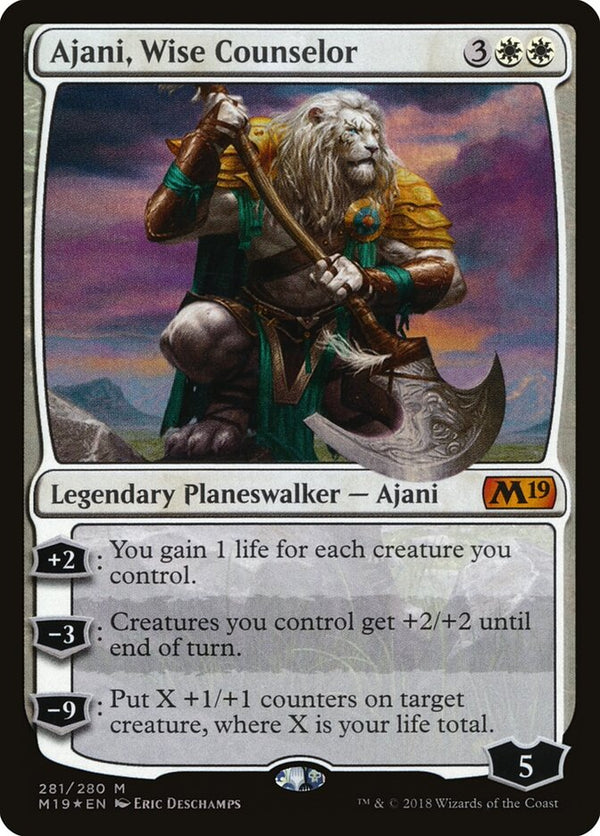 Ajani, Wise Counselor - Magic: The Gathering