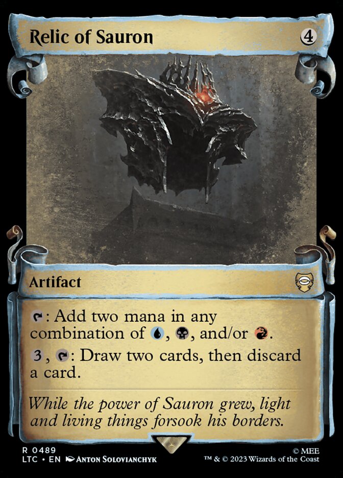 Relic of Sauron (Showcase Scrolls)