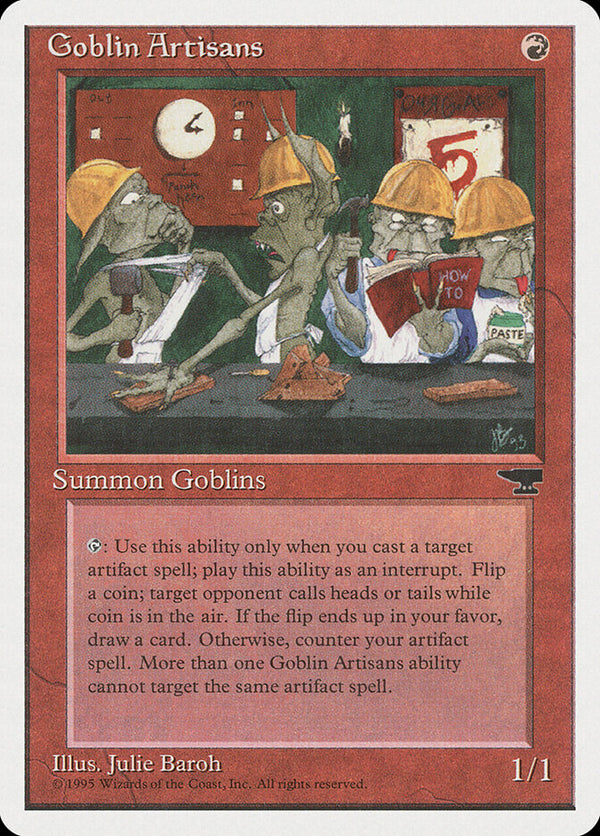 Goblin Artisans - Magic: The Gathering