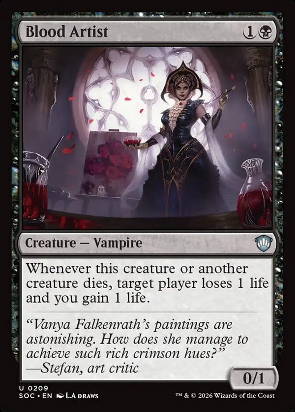 Blood Artist - Magic: The Gathering
