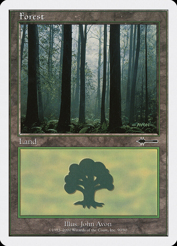 Forest (90) - Magic: The Gathering