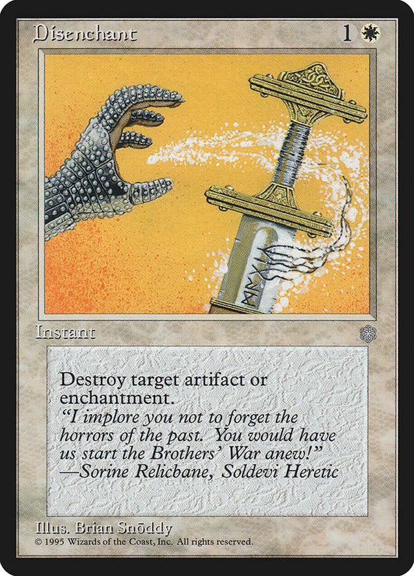 Disenchant - Magic: The Gathering
