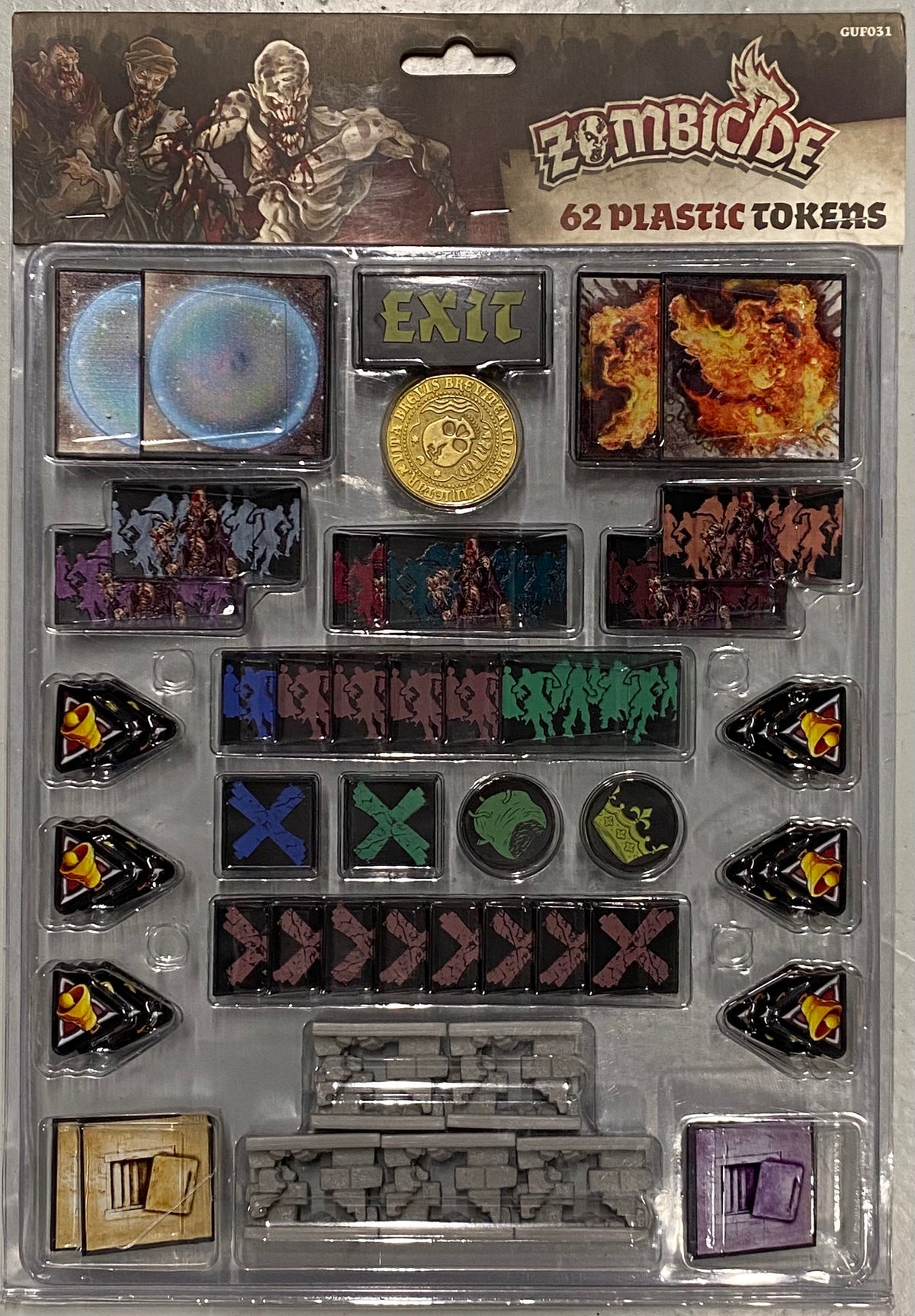Zombicide: Black Plague – Plastic Token Pack