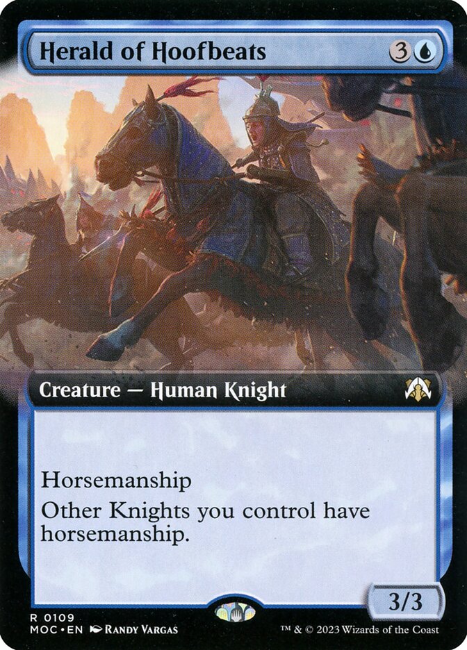 Herald of Hoofbeats (Extended Art)