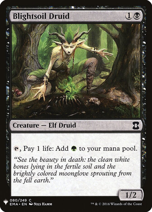Blightsoil Druid - Magic: The Gathering