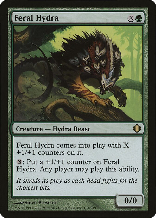 Feral Hydra (Magic Player Rewards 2009) - Magic: The Gathering