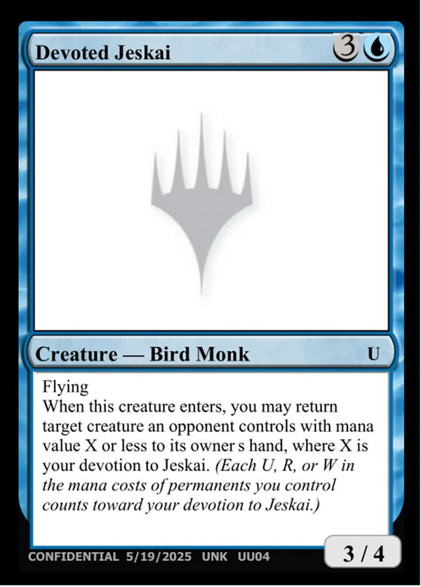 Devoted Jeskai - Magic: The Gathering
