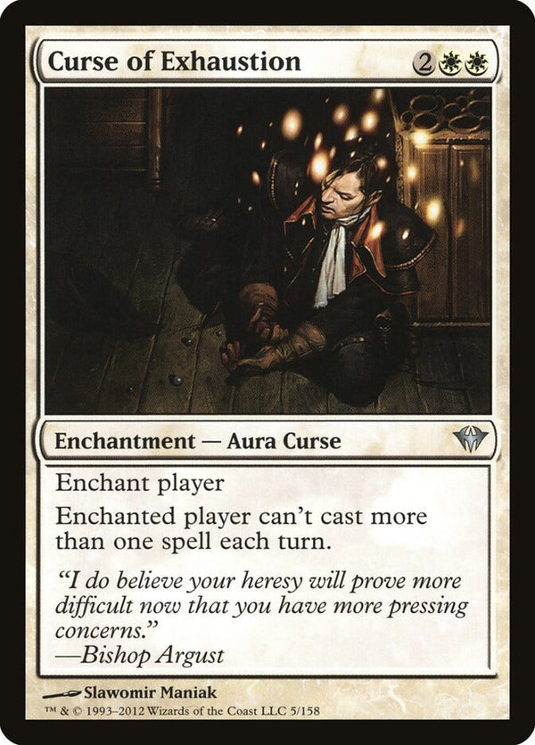 Curse of Exhaustion - Magic: The Gathering