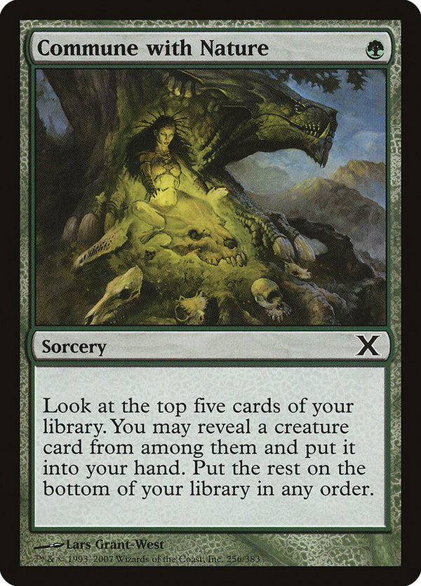 Commune with Nature - Magic: The Gathering