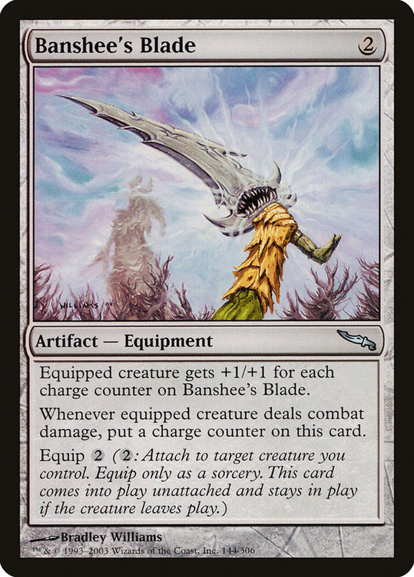 Banshee's Blade - Magic: The Gathering