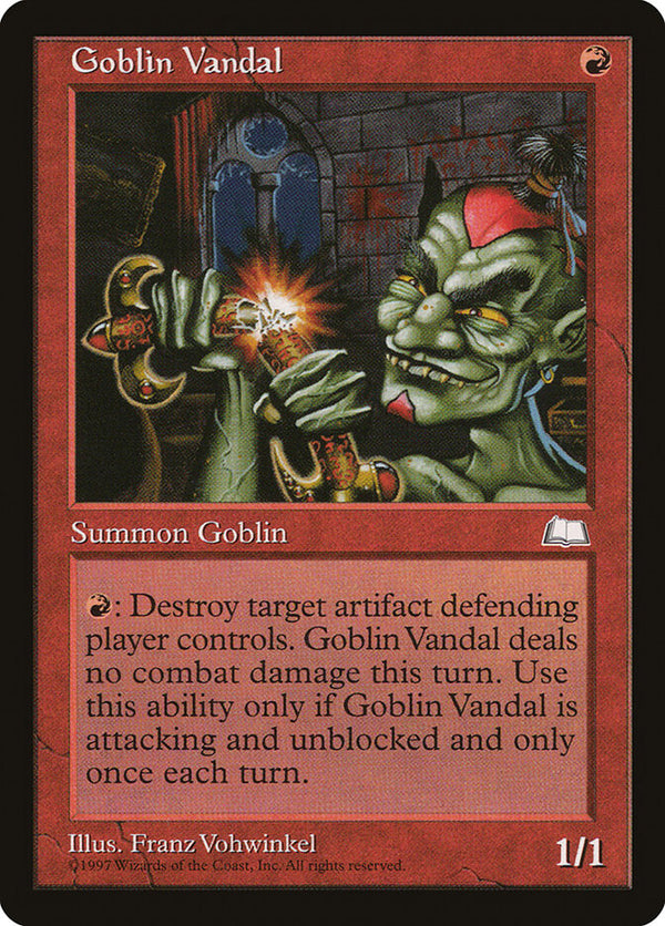 Goblin Vandal - Magic: The Gathering
