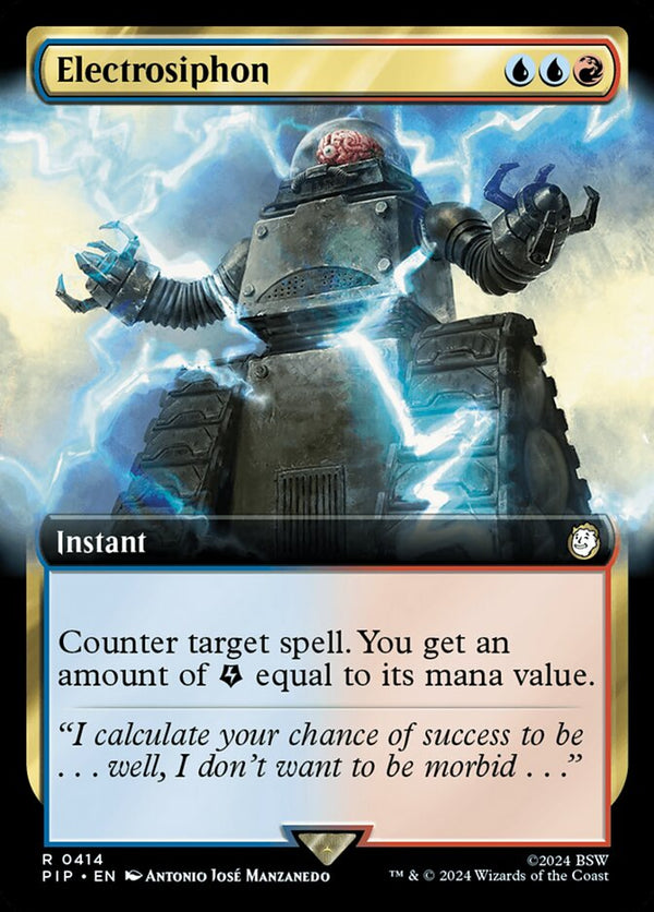 Electrosiphon (Extended Art) - Magic: The Gathering