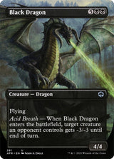 Black Dragon (Borderless) - Magic: The Gathering