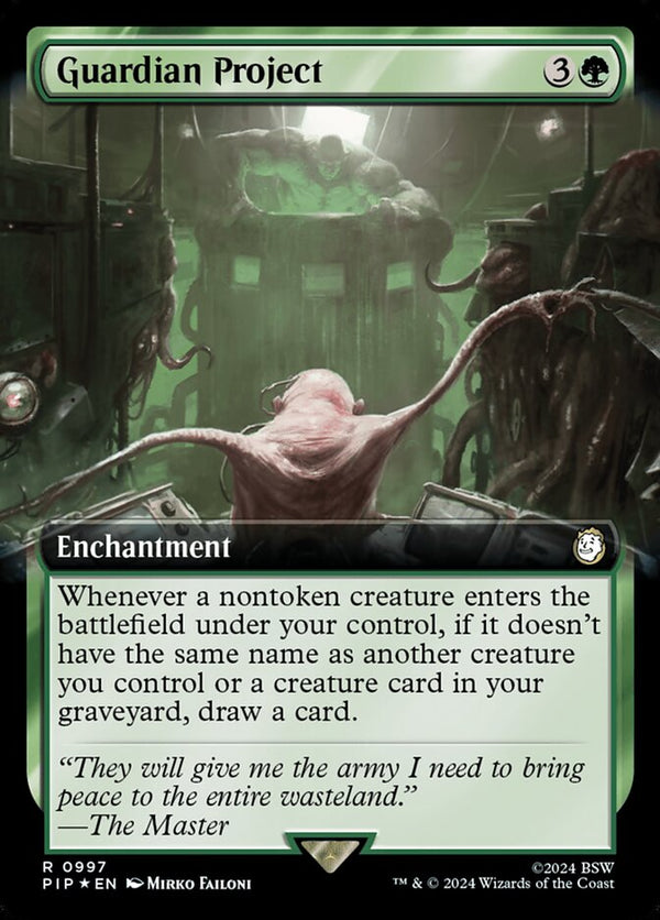 Guardian Project (Extended Art) (Surge Foil) - Magic: The Gathering