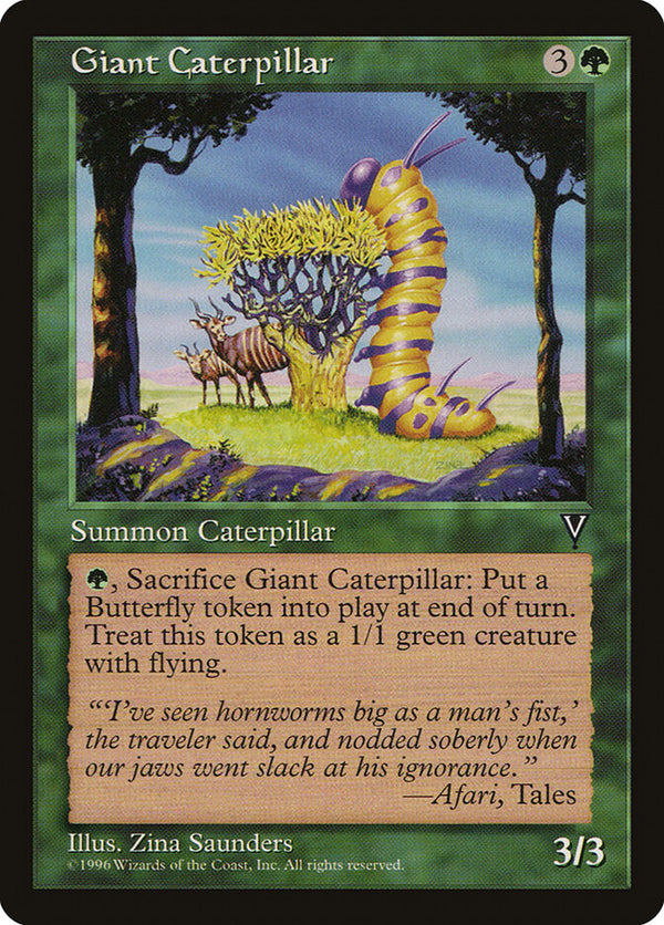 Giant Caterpillar - Magic: The Gathering