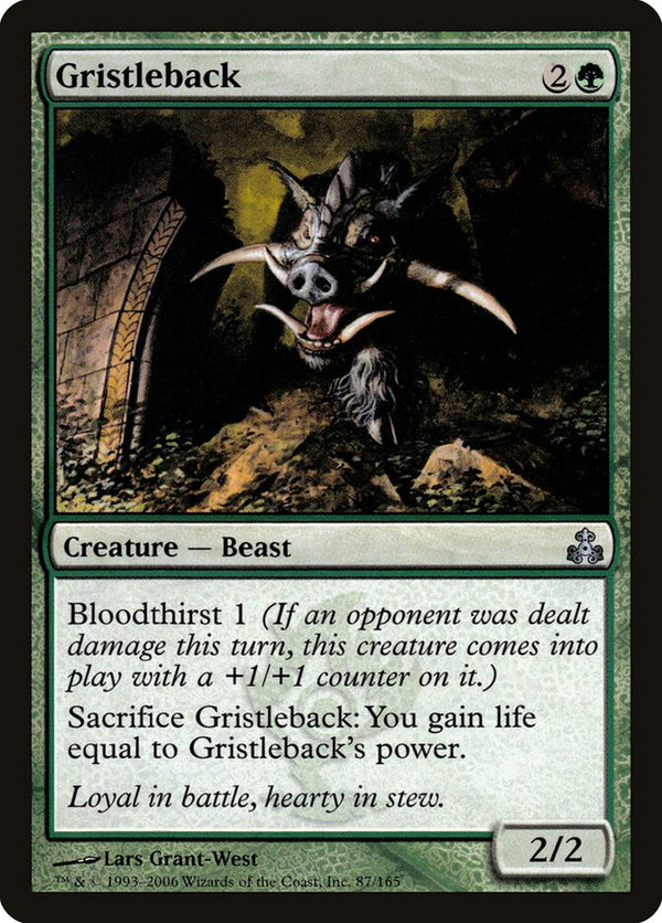Gristleback - Magic: The Gathering