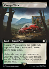 Canopy Vista (Extended Art) (Surge Foil) - Magic: The Gathering