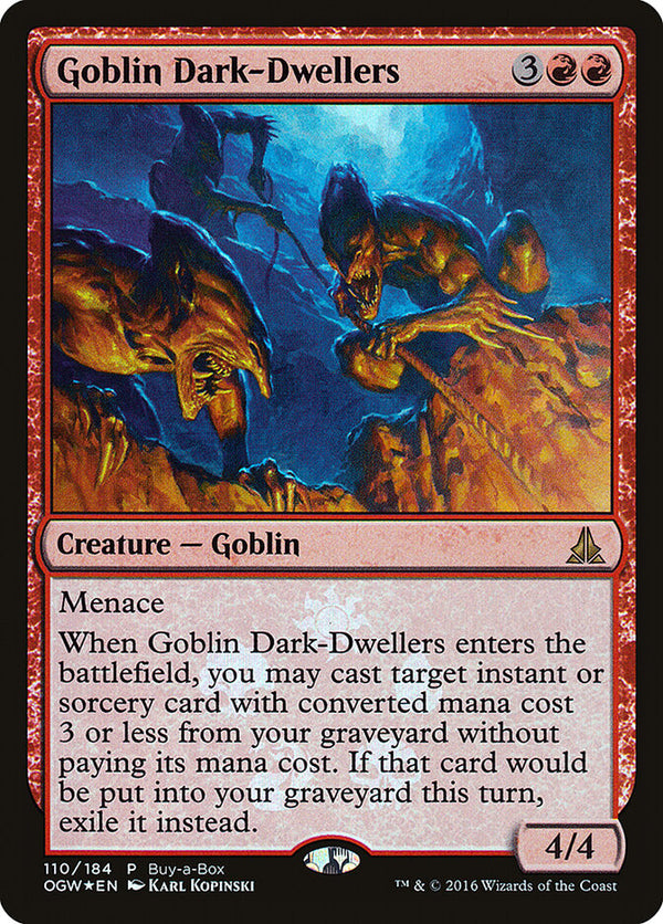 Goblin Dark-Dwellers - Magic: The Gathering