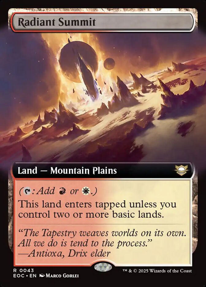 Radiant Summit (Extended Art)
