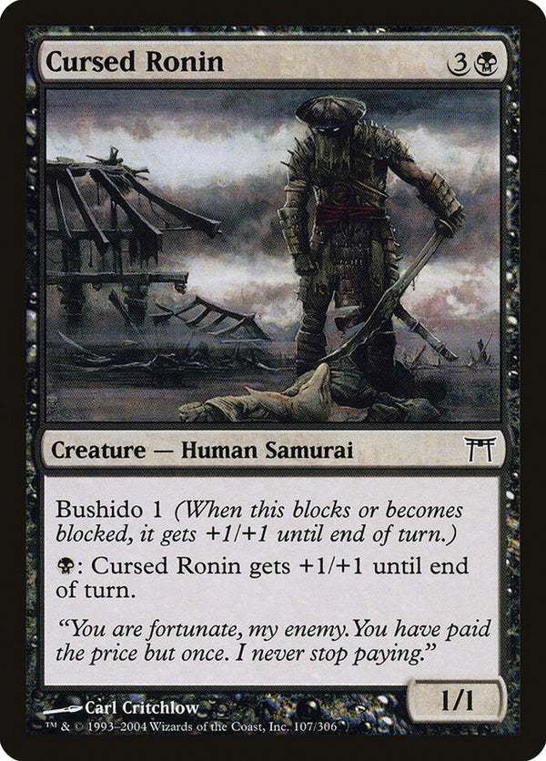 Cursed Ronin - Magic: The Gathering