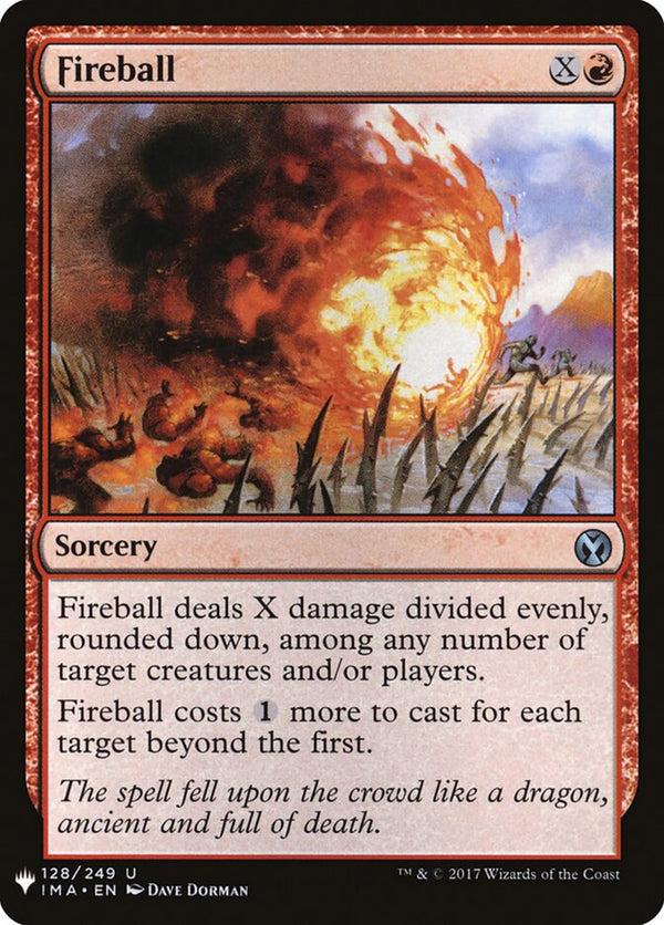 Fireball (IMA) - Magic: The Gathering