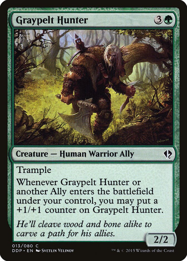 Graypelt Hunter - Magic: The Gathering