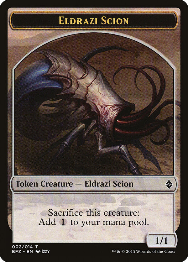 Eldrazi Scion Token (002) - Magic: The Gathering