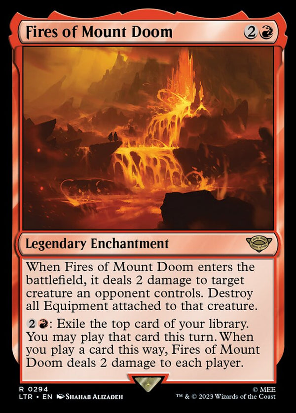 Fires of Mount Doom - Magic: The Gathering