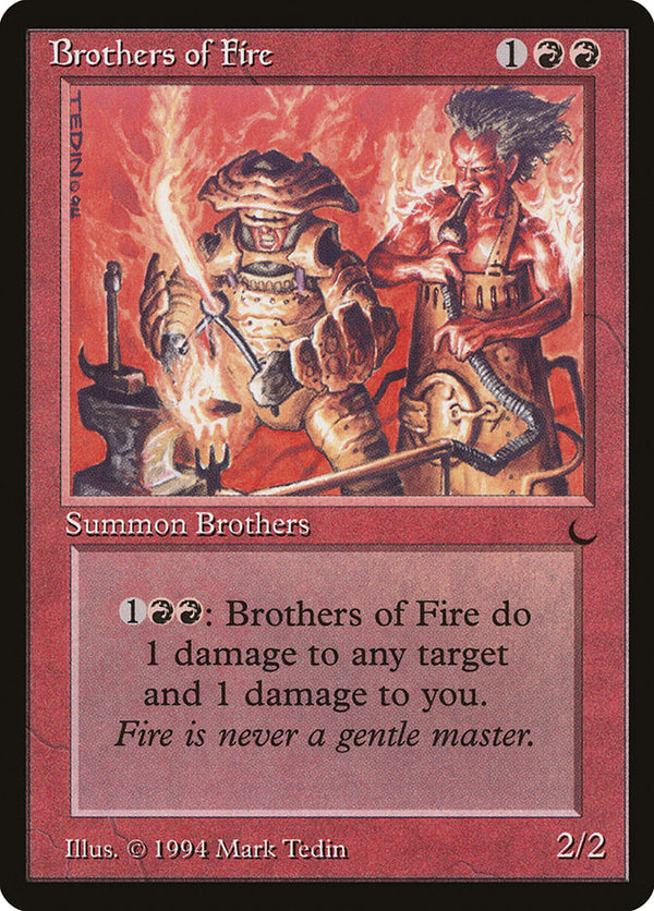 Brothers of Fire - Magic: The Gathering