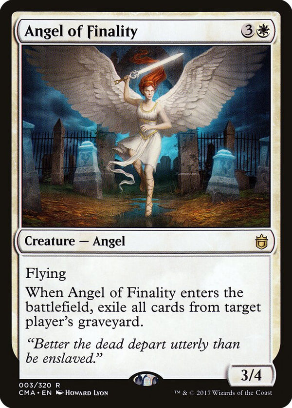 Angel of Finality - Magic: The Gathering