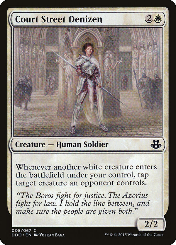 Court Street Denizen - Magic: The Gathering