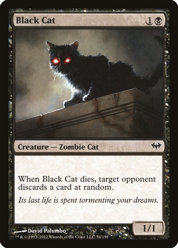 Black Cat - Magic: The Gathering