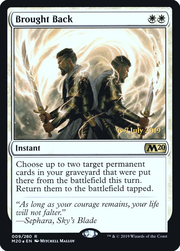 Brought Back - Magic: The Gathering