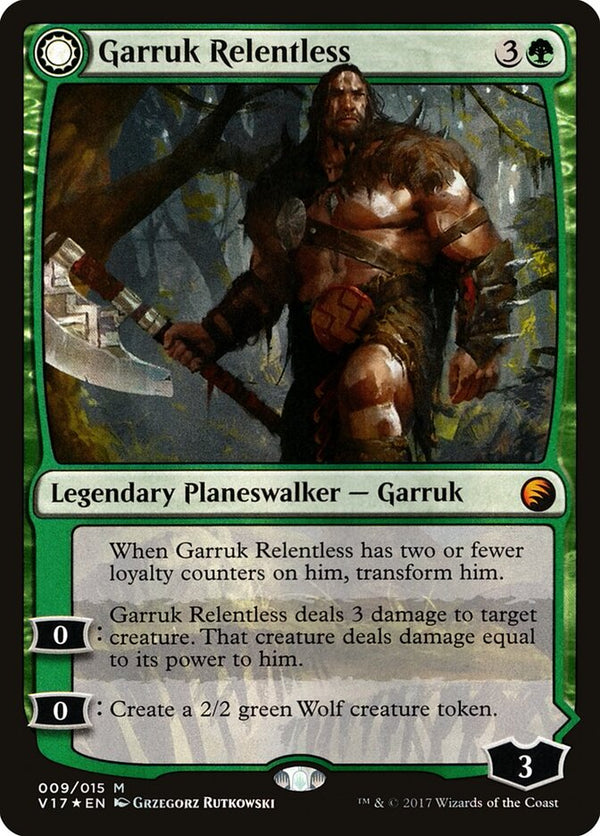 Garruk Relentless - Magic: The Gathering