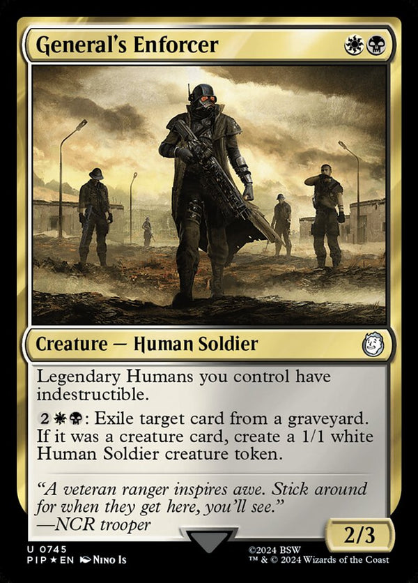 General's Enforcer (Surge Foil) - Magic: The Gathering